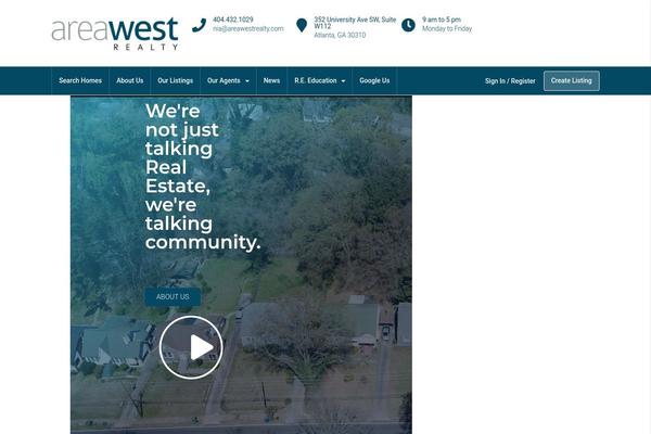Houzez theme site design template sample