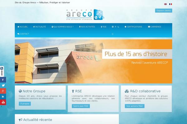 Everest theme site design template sample