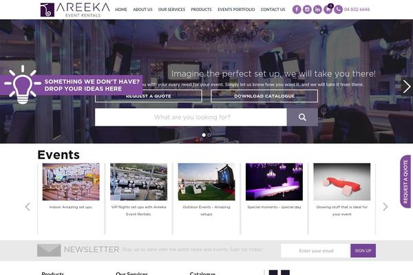 Solana theme site design template sample