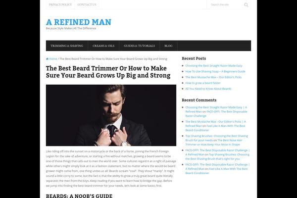 Splash theme site design template sample