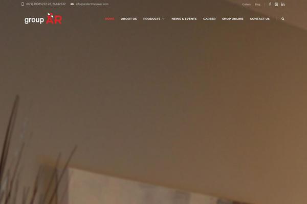 Fortuna theme site design template sample
