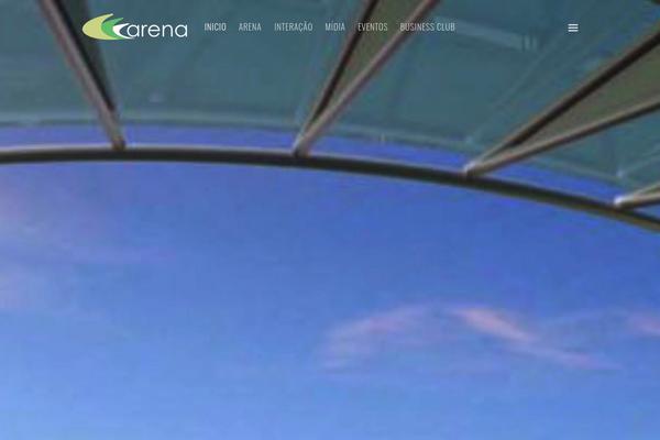 Arena theme site design template sample