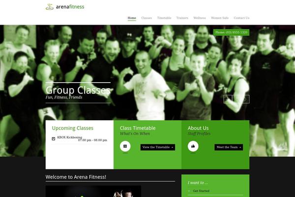 GymBase theme site design template sample
