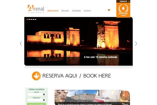Guesthouse theme site design template sample