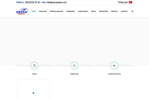 Sentinel theme site design template sample