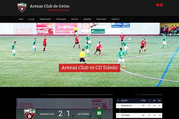 Goalklub-theme theme site design template sample