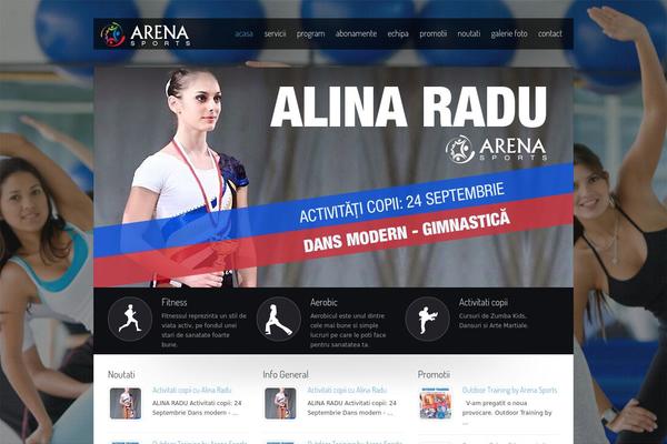 Power-gym-wordpress theme site design template sample