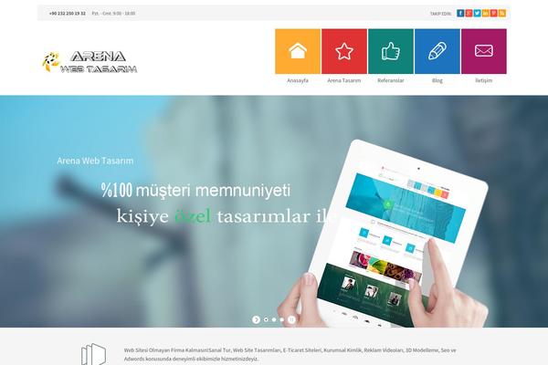 Second Touch theme site design template sample