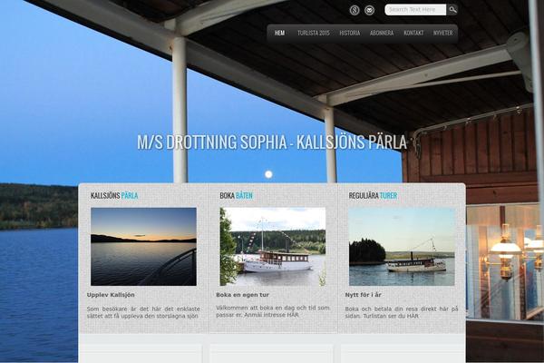 Travel Lite theme site design template sample