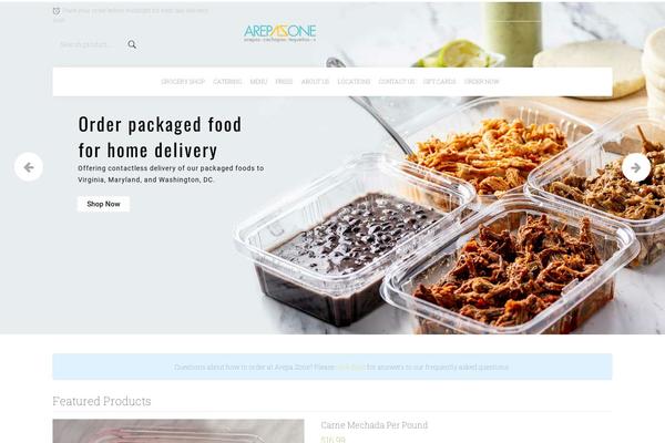 Konado theme site design template sample