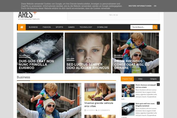 Caps theme site design template sample