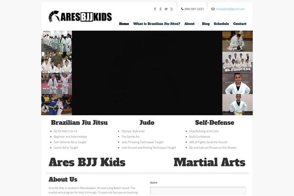 Bretheon theme site design template sample