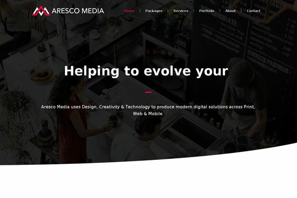 Kudos theme site design template sample