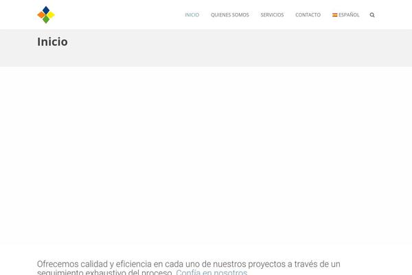 Impreza theme site design template sample