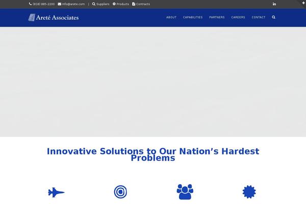 arete.com site used Arete