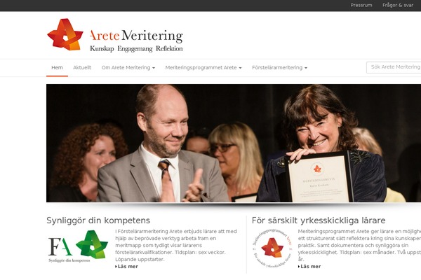 Site using Arlima plugin