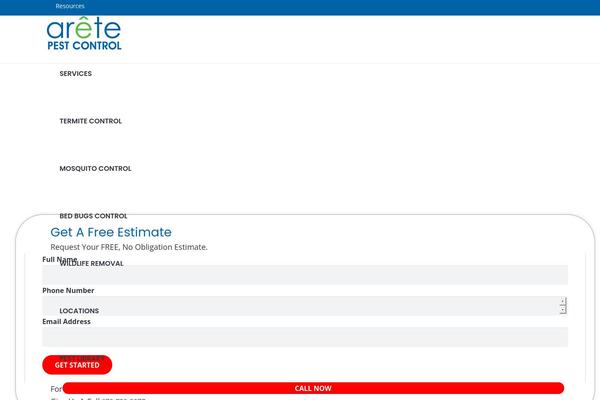 aretepestcontrol.com site used Impreza Child