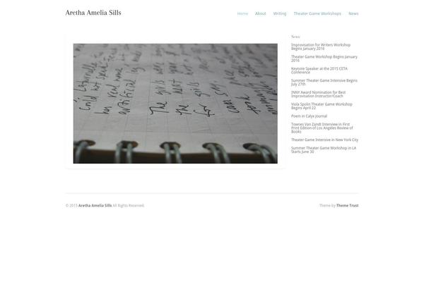 Clean theme site design template sample