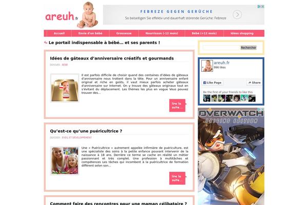 areuh.fr site used Vanity