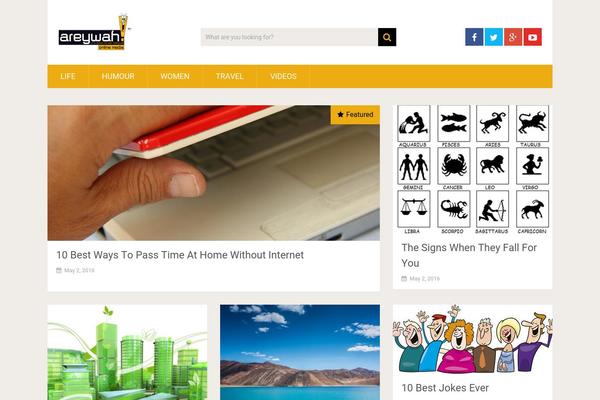 NewsPlus theme site design template sample