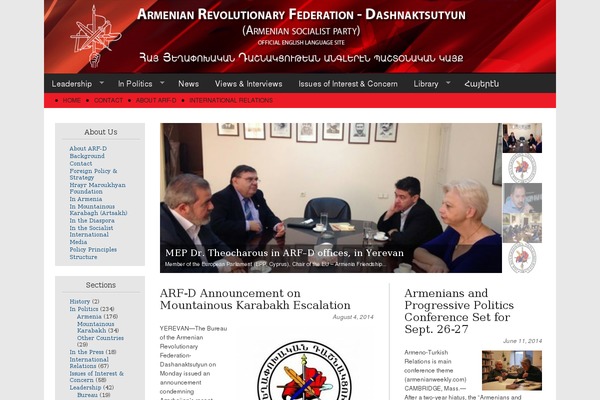 Magazine Premium theme site design template sample