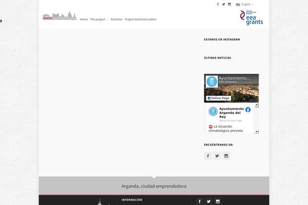 Highend theme site design template sample