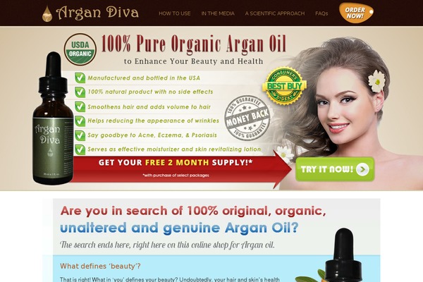 argandiva.com site used Enterprise