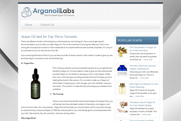 Lifestyle theme site design template sample