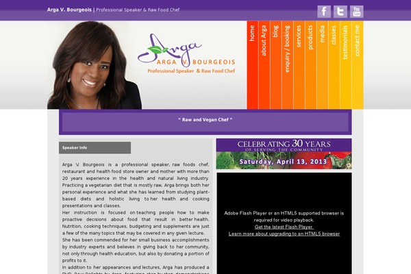 argavbourgeois.com site used Wp