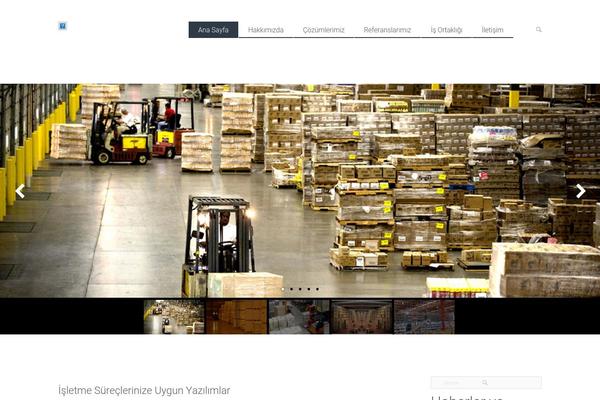 Spotlight theme site design template sample