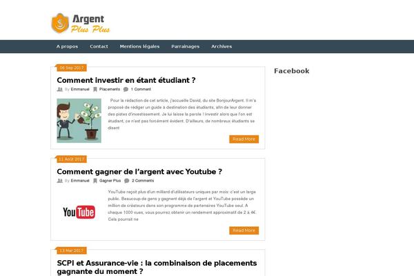 argent-plus-plus.fr site used Magnow