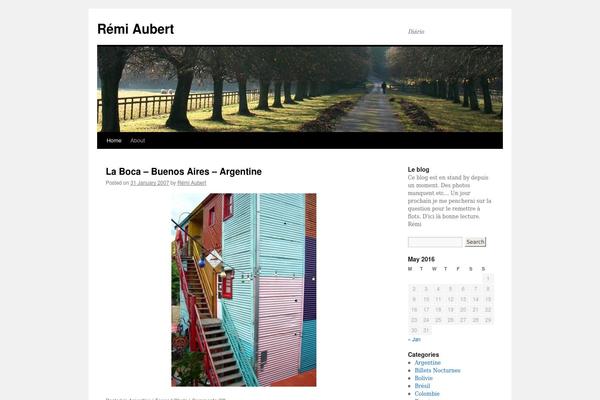 Site using Print-my-blog plugin