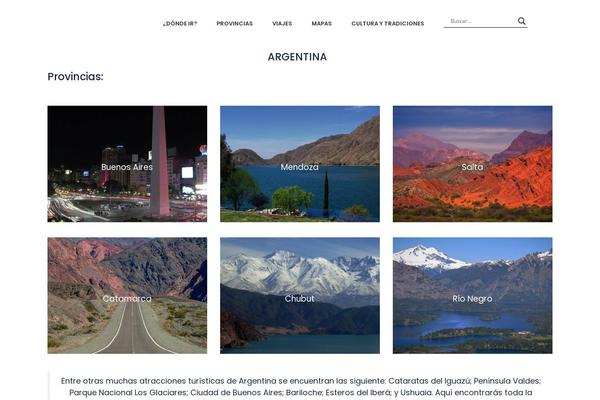 Traveler theme site design template sample