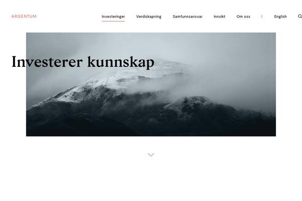 argentum.no site used Argentum