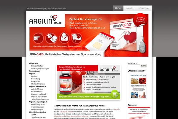 arginin.de site used Arginin
