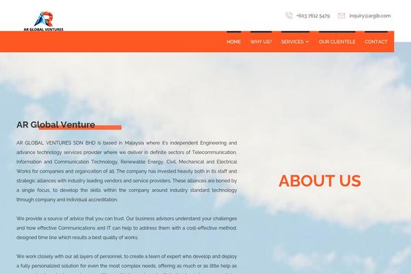 Xtra-child theme site design template sample