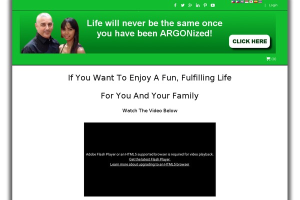 Engage theme site design template sample