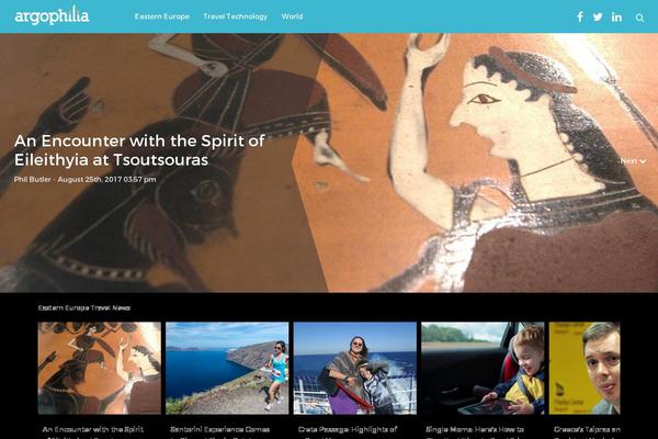 Argo theme site design template sample