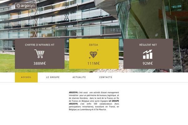 argosyn.fr site used Teoweb-divichild
