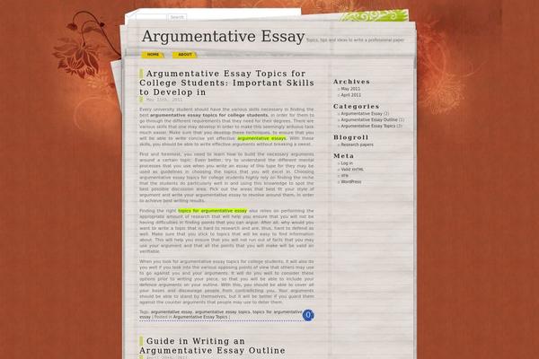 argumentative-essay.org site used MyPapers