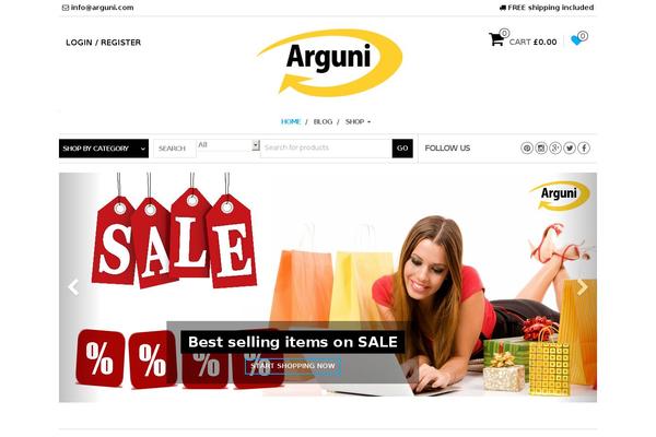 MaxStore theme site design template sample