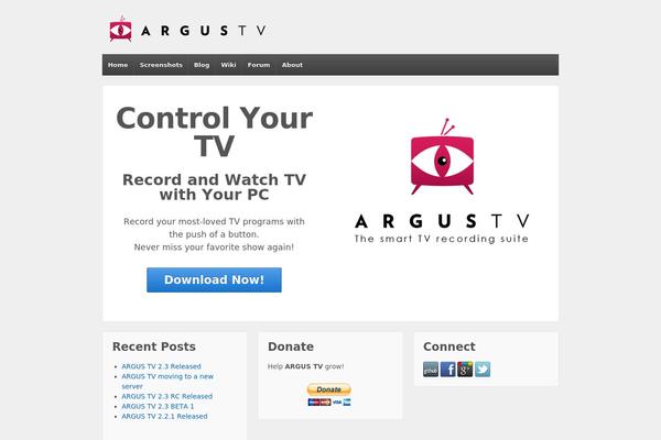 Site using iFeature Slider plugin