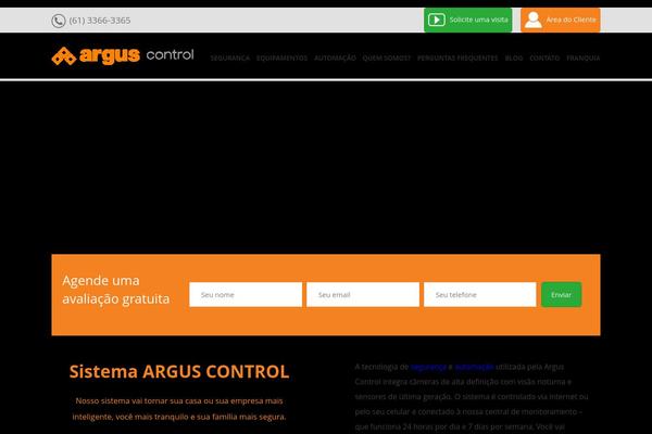 Argus theme site design template sample