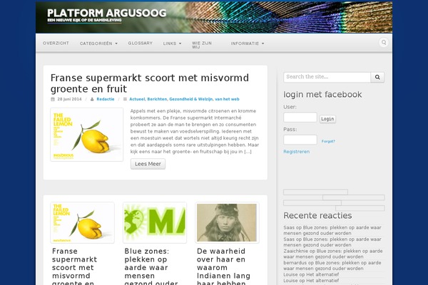 Site using Advanced post slider plugin