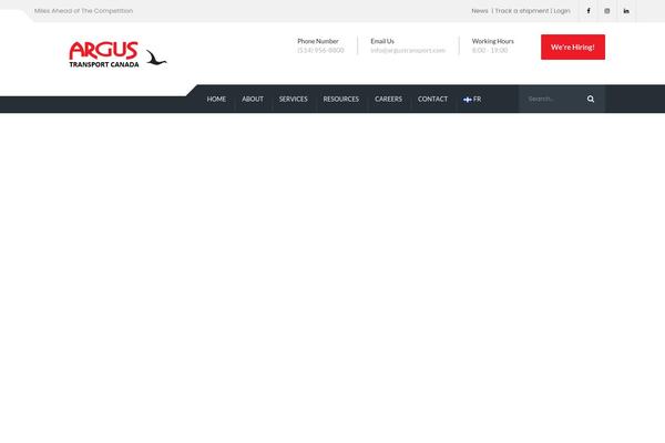 Cargo-pifour theme site design template sample