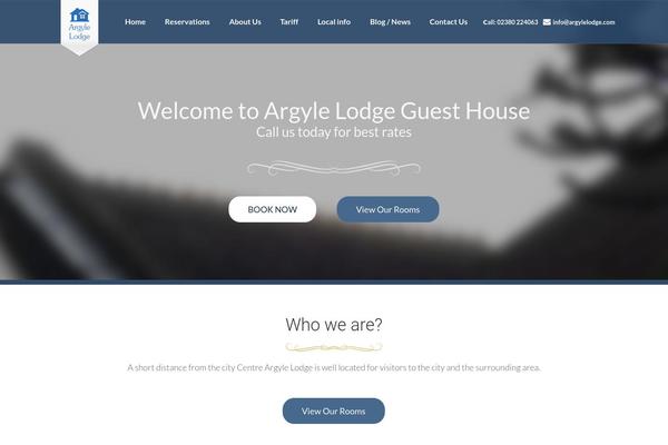 Lambda theme site design template sample