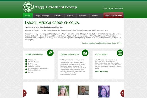 argyllmedical.com site used Argyll