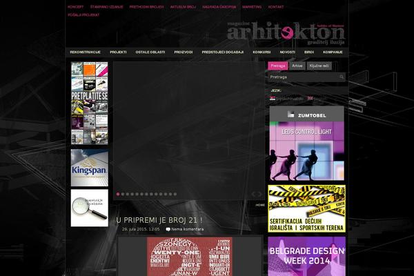 Site using JQuery Accordion Menu Widget plugin