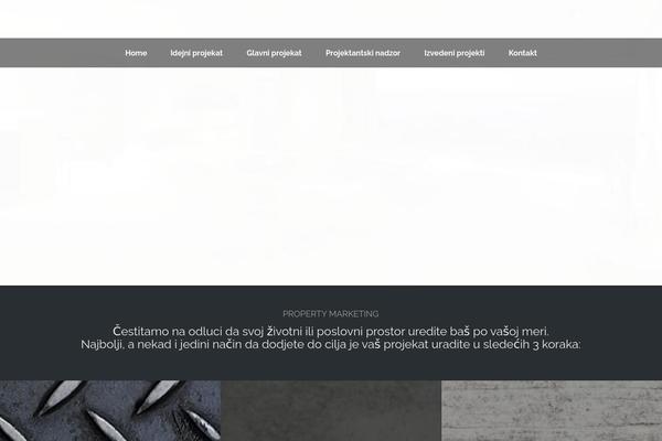 Hind theme site design template sample