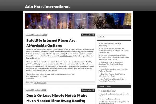 aria-international.org site used zeeSynergie